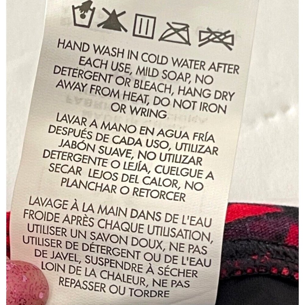 TYR Durafast Lite ILLUME Allover Jammer Men Swim Black Red Size 32 - $54 - Picture 6 of 7